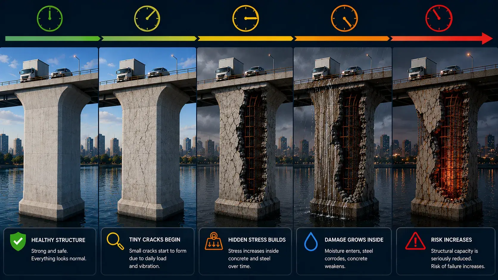 Structural Health Decay Timeline